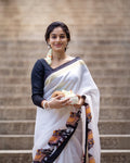 Linen Cotton With Beautiful Digital Printed Saree