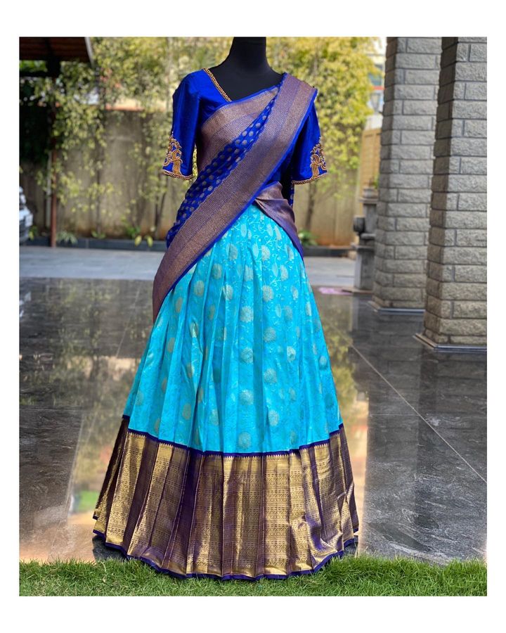 Elegant Kanjivaram Silk Zari Lehenga with Banarasi Dupatta Set