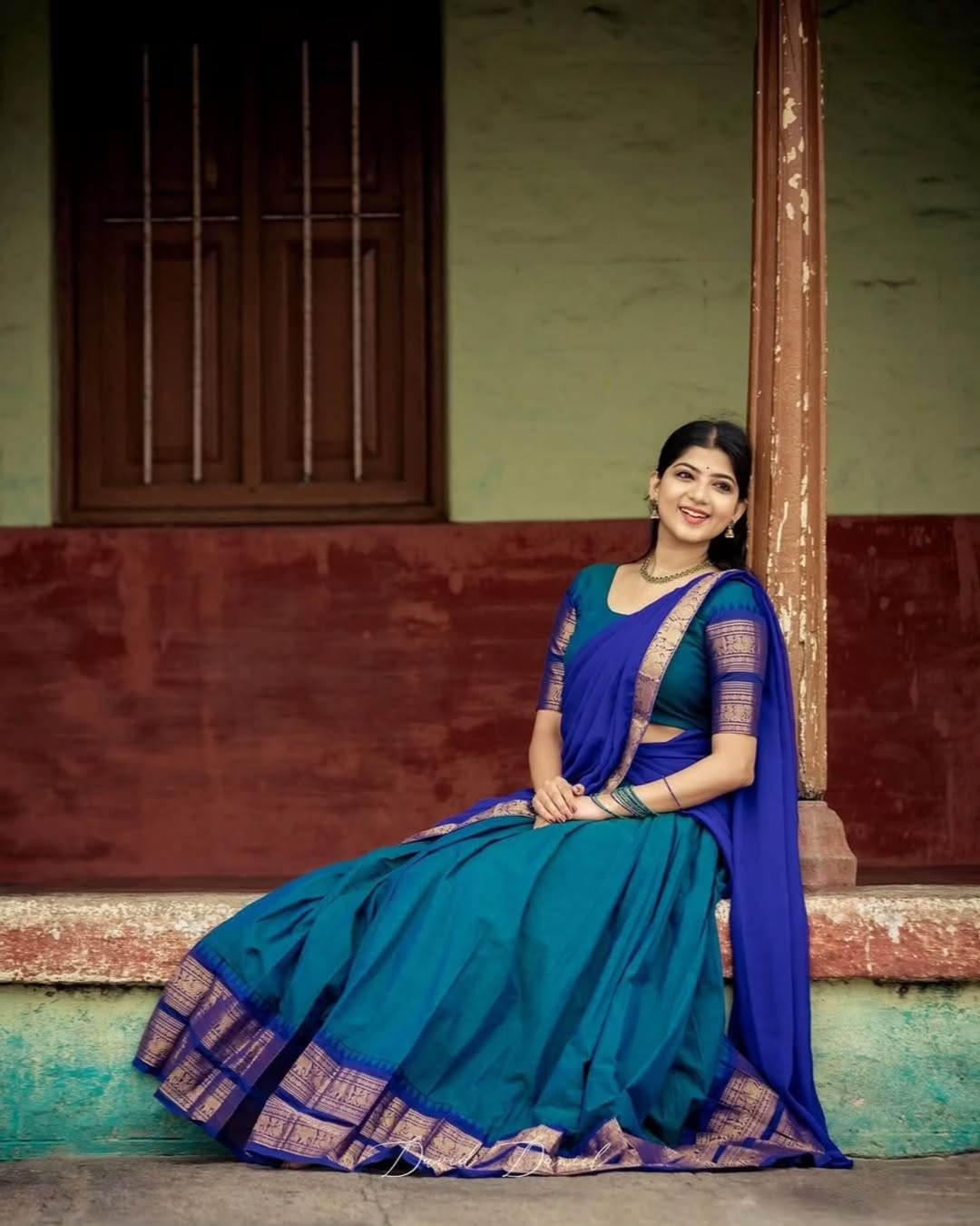 Elegant Kanjivaram Silk Zari Lehenga with Banarasi Dupatta Set
