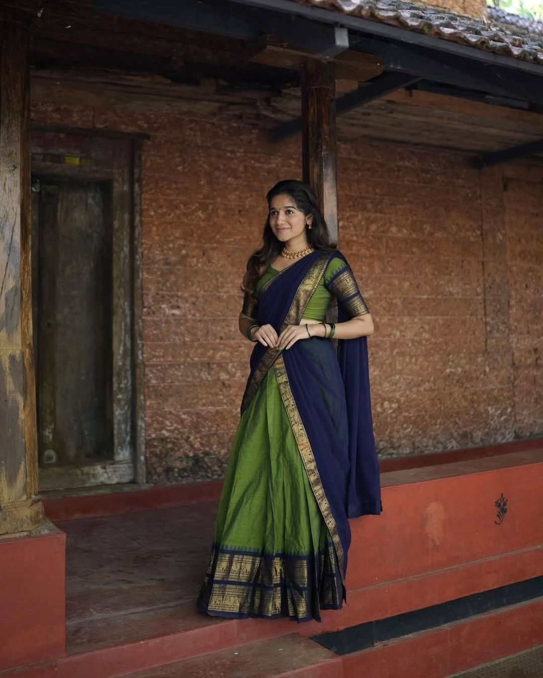 Elegant Kanjivaram Silk Zari Lehenga with Banarasi Dupatta Set
