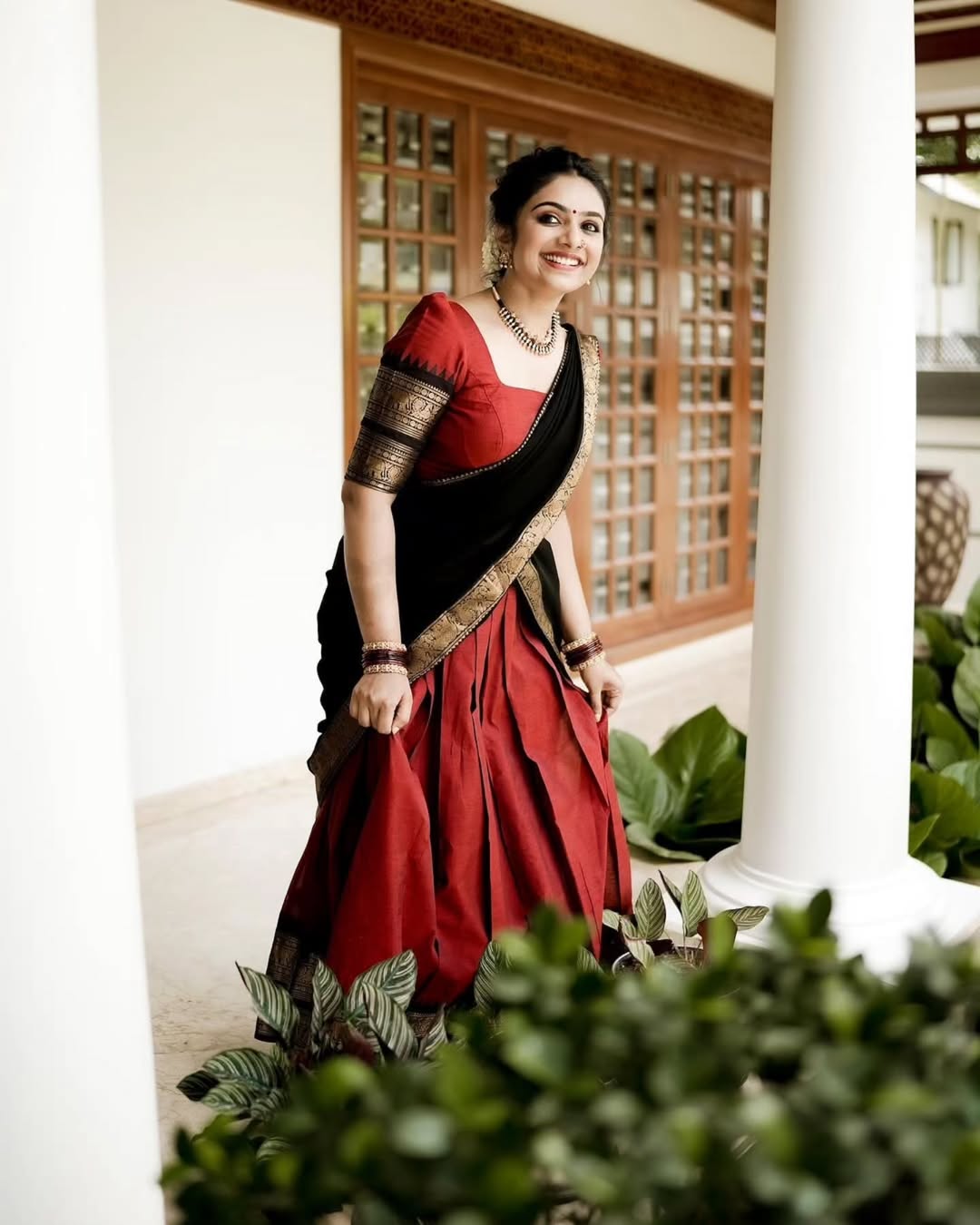 Elegant Kanjivaram Silk Zari Lehenga with Banarasi Dupatta Set