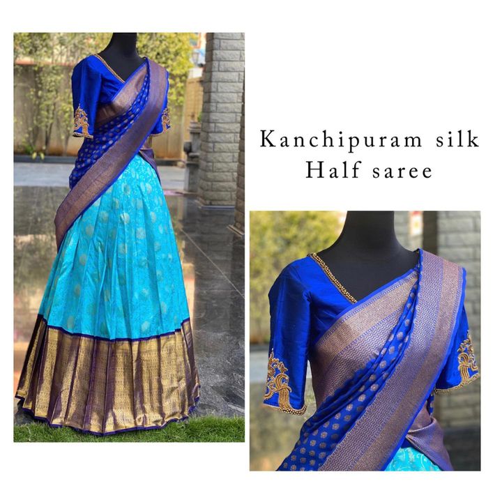 Elegant Kanjivaram Silk Zari Lehenga with Banarasi Dupatta Set