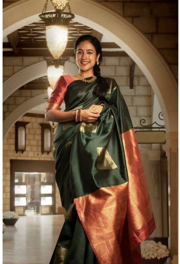 Majestic Lichi Aura  Luxurious Soft Lichi Silk Saree with Rich Pallu & Intricate All-Over Jacquard Work