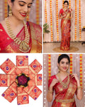 Lichi Silk Royal Grace Soft Lichi Silk Saree with Rich Pallu & Exclusive Jacquard Work