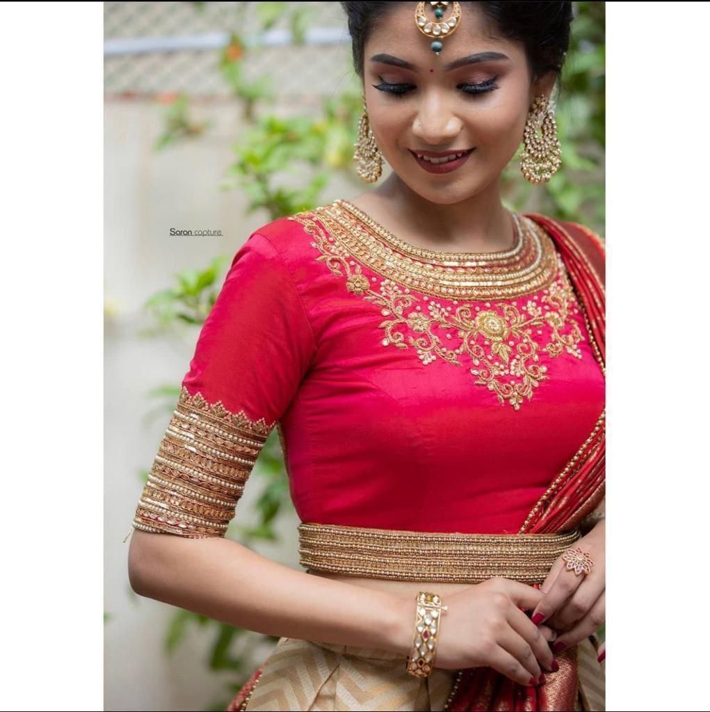 Kanjivaram Silk Zari Lehenga with Banarasi Silk Zari Dupatta & Blouse