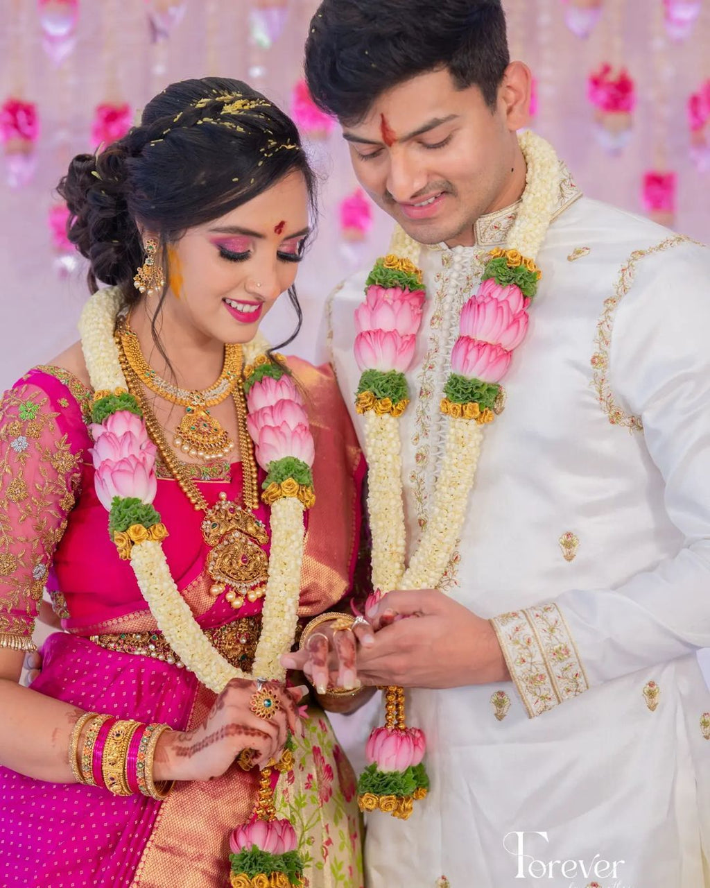 Kanjivaram Silk Zari Lehenga with Banarasi Silk Zari Dupatta & Blouse
