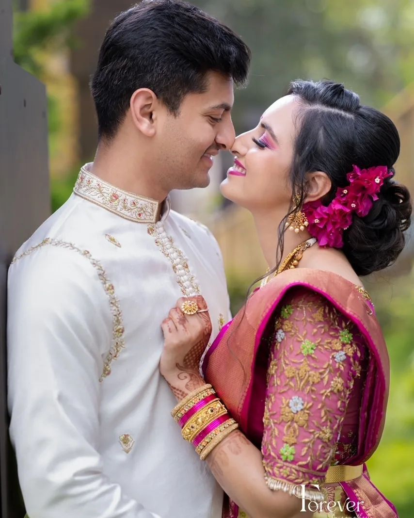 Kanjivaram Silk Zari Lehenga with Banarasi Silk Zari Dupatta & Blouse