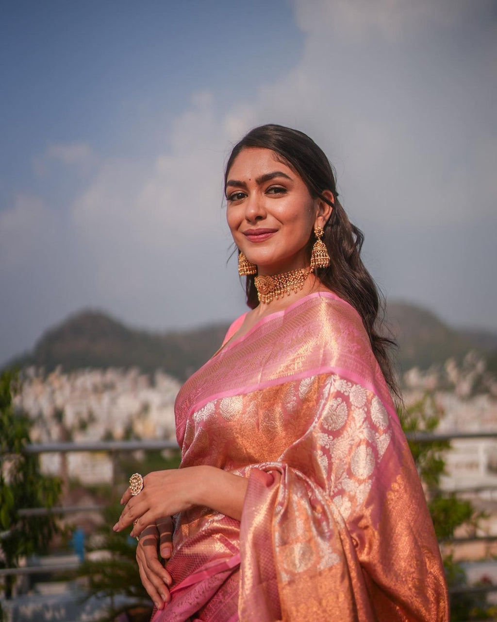 Timeless Soft Lichi Silk Saree with Rich Pallu &amp; Jacquard Elegance