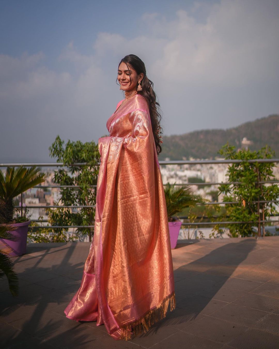 Timeless Soft Lichi Silk Saree with Rich Pallu &amp; Jacquard Elegance