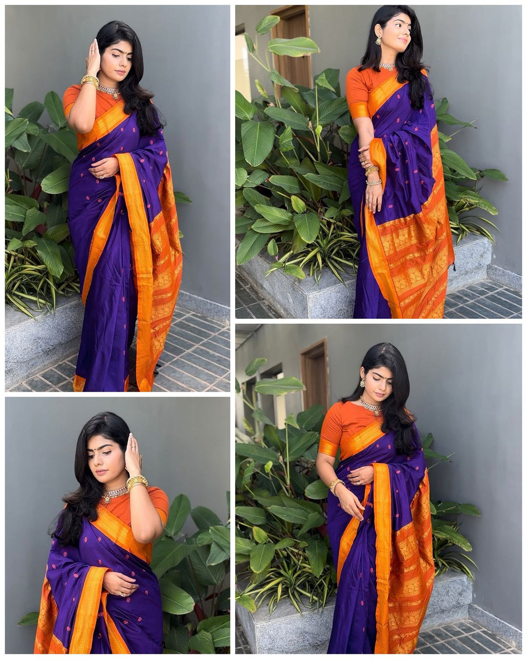 Exclusive Soft Lichi Silk Saree with Rich Jacquard Weave & Elegant Pallu