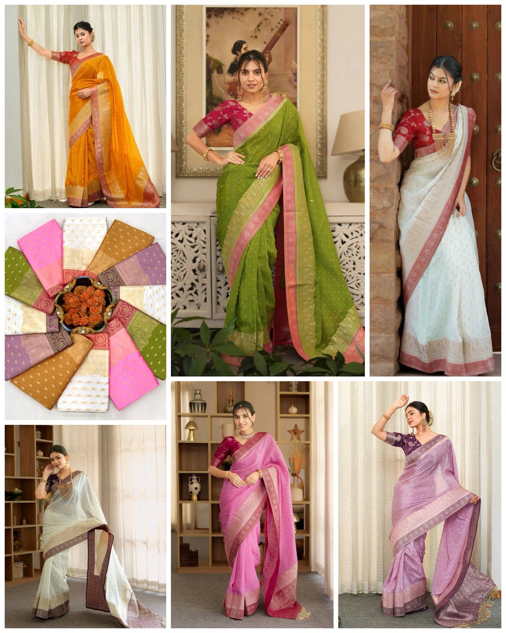 Regal Soft Lichi Silk Saree with Artistic Jacquard Work & Rich Pallu