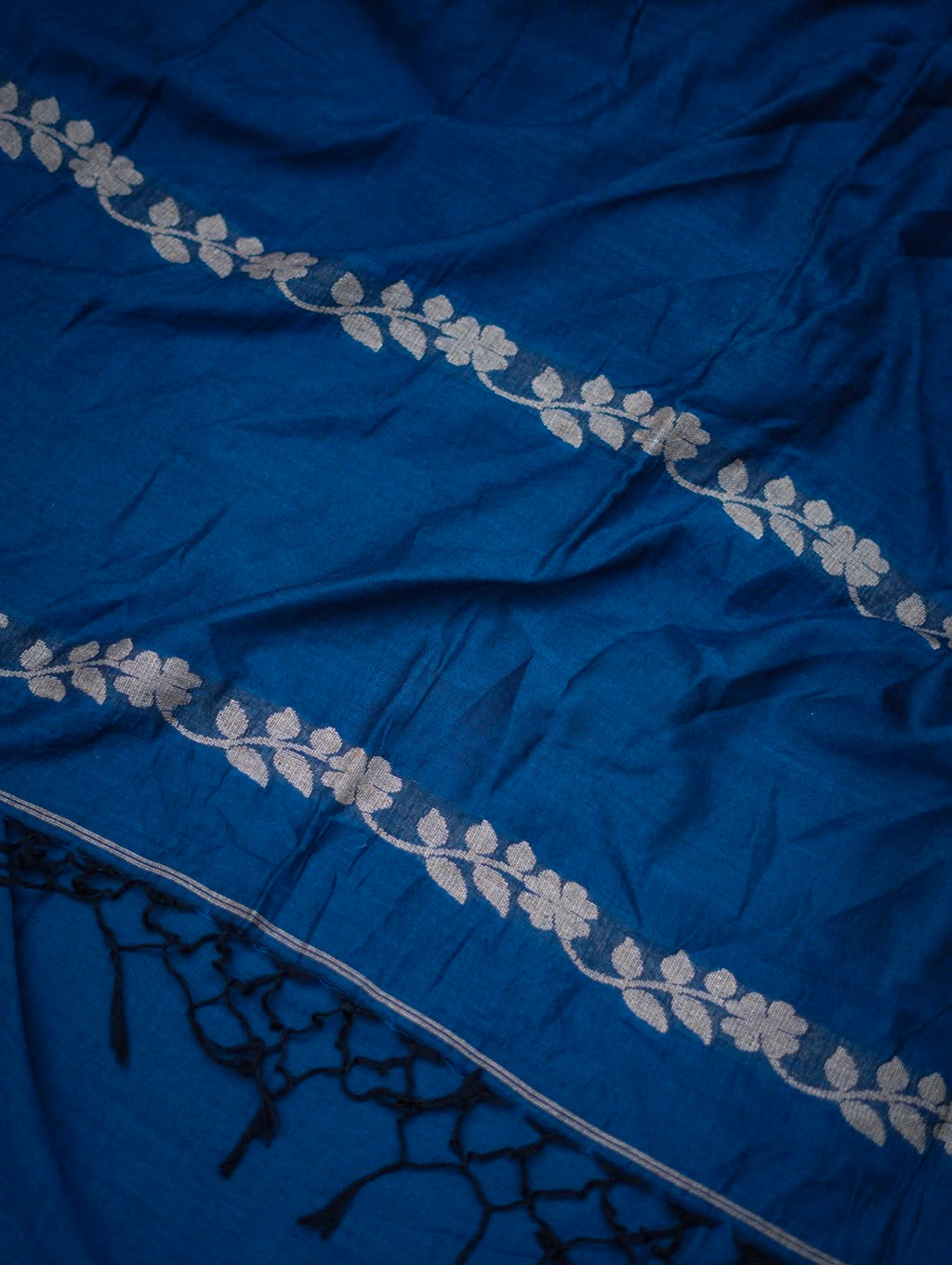 Elegant Zahlar Bloom Premium Linen Cotton Digital Printed Saree with Satin Banglory Blouse
