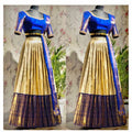 Kanjivaram Silk Zari Lehenga Set with Banarasi Dupatta & Blouse