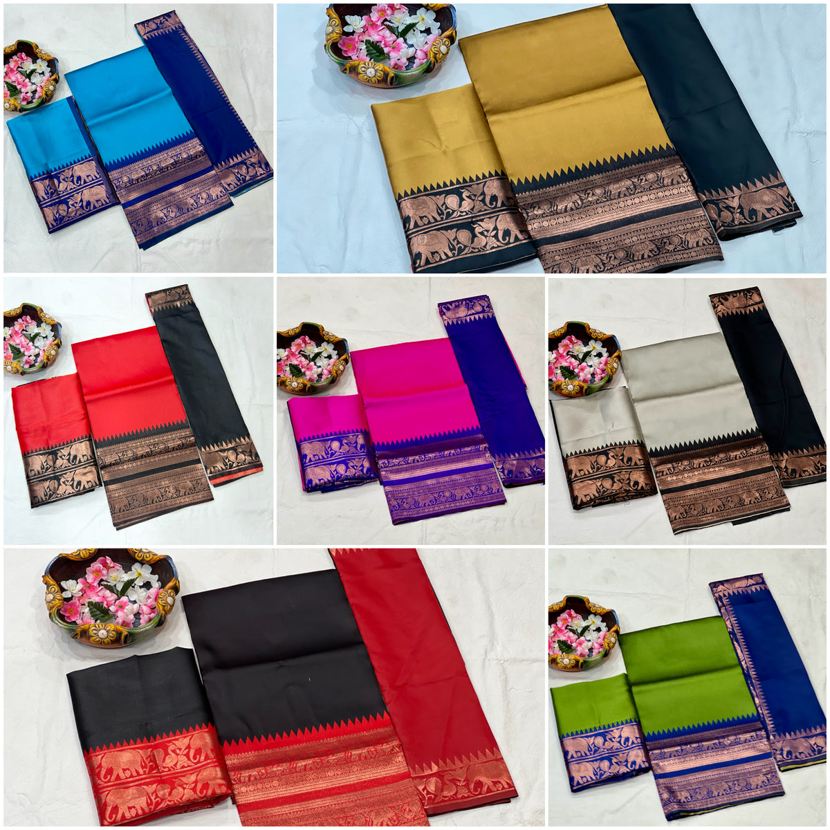 Elegant Kanjivaram Silk Zari Lehenga with Banarasi Dupatta Set