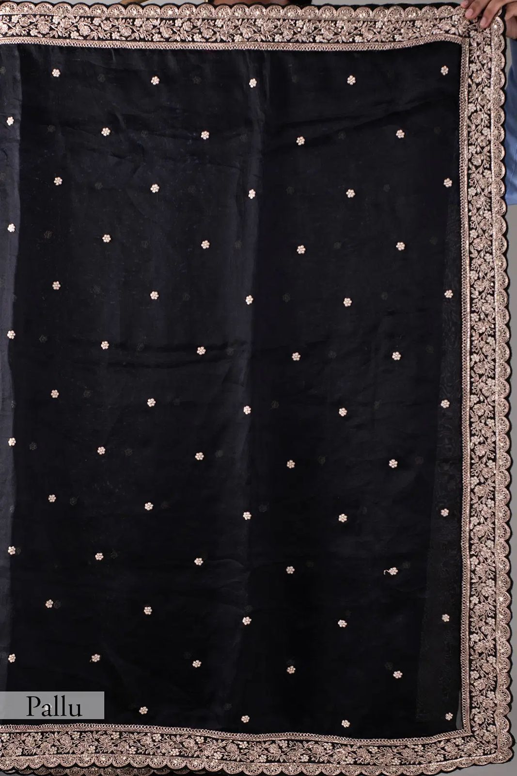 Royal Luxe Heavy Tibby Silk Saree with Thread & Sequin Work and Designer Banglory Silk Blouse
