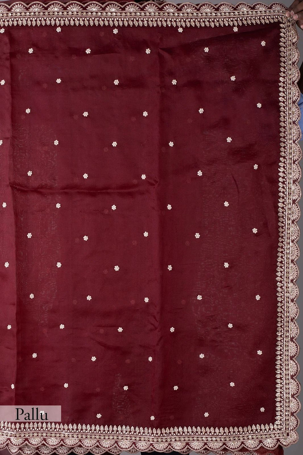 Royal Luxe Heavy Tibby Silk Saree with Thread & Sequin Work and Designer Banglory Silk Blouse