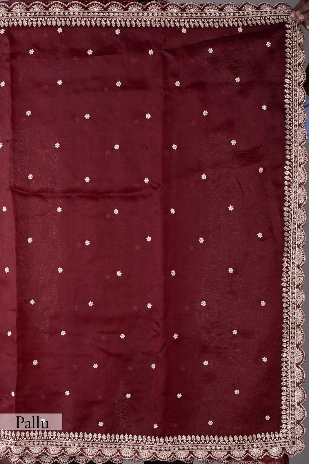 Royal Luxe Heavy Tibby Silk Saree with Thread & Sequin Work and Designer Banglory Silk Blouse
