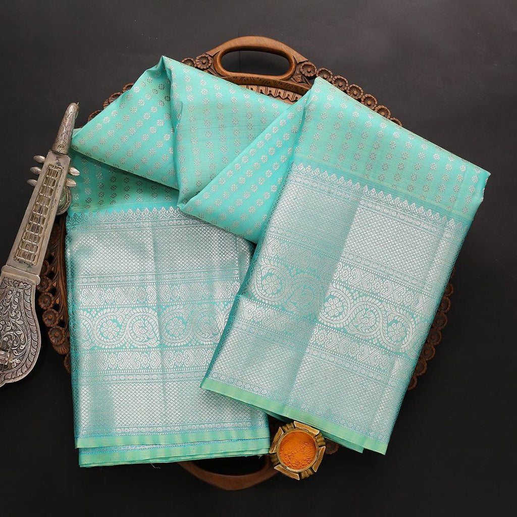 Soft Lichi Silk Saree with Rich Pallu & Jacquard Work
