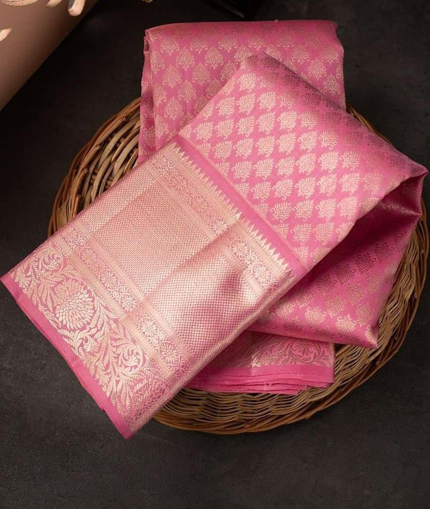 Royal Lichi Grace Soft Lichi Silk Saree with Rich Pallu & All-Over Jacquard Work