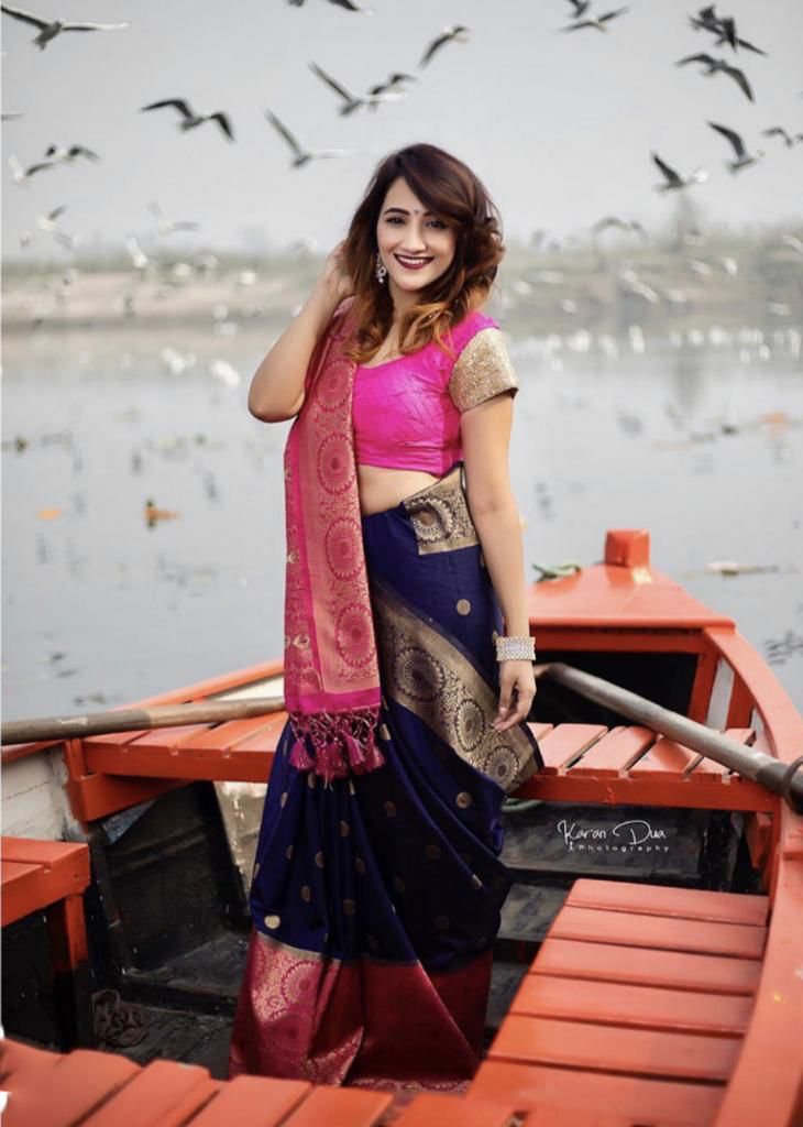 Lichi Silk Grandeur Premium Soft Lichi Silk Saree with Rich Pallu & Exclusive All-Over Jacquard Work
