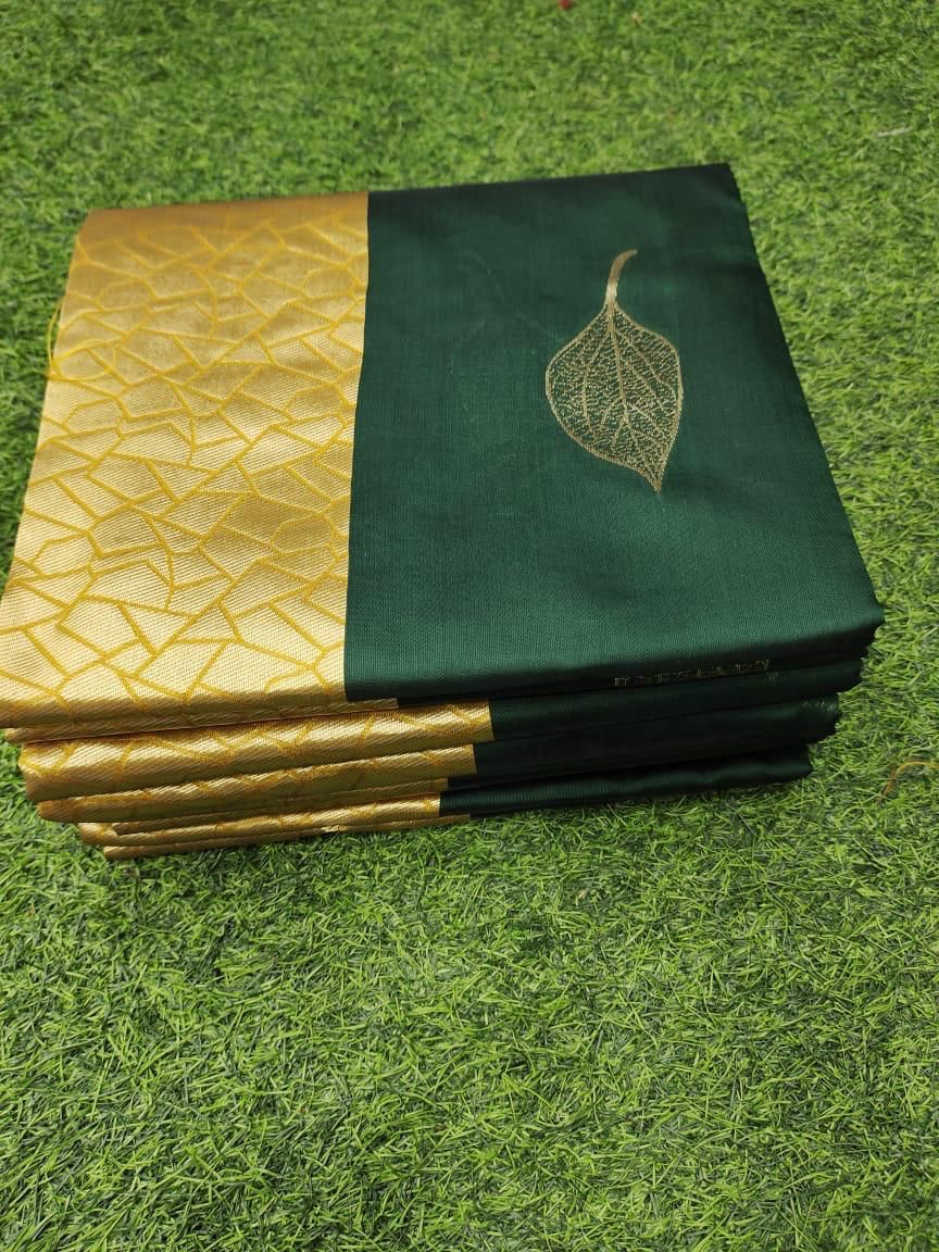 Lichi Silk Radiance – Elegant Soft Lichi Silk Saree with Rich Pallu & All-Over Jacquard Work