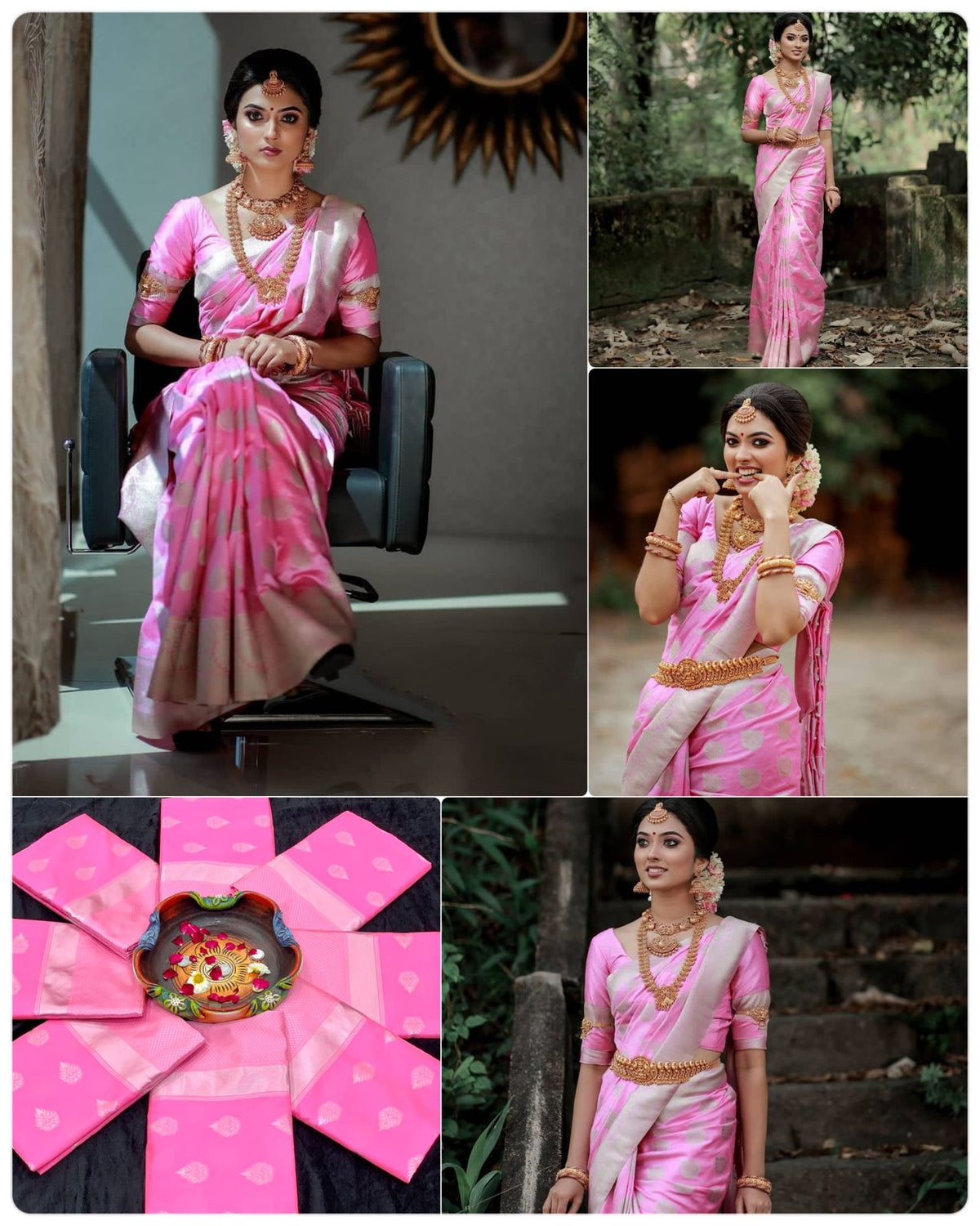 Lichi Silk Enchantment Elegant Soft Lichi Silk Saree with Rich Pallu & Exclusive All-Over Jacquard Work
