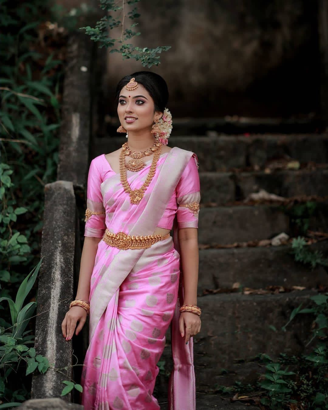 Lichi Silk Enchantment Elegant Soft Lichi Silk Saree with Rich Pallu & Exclusive All-Over Jacquard Work
