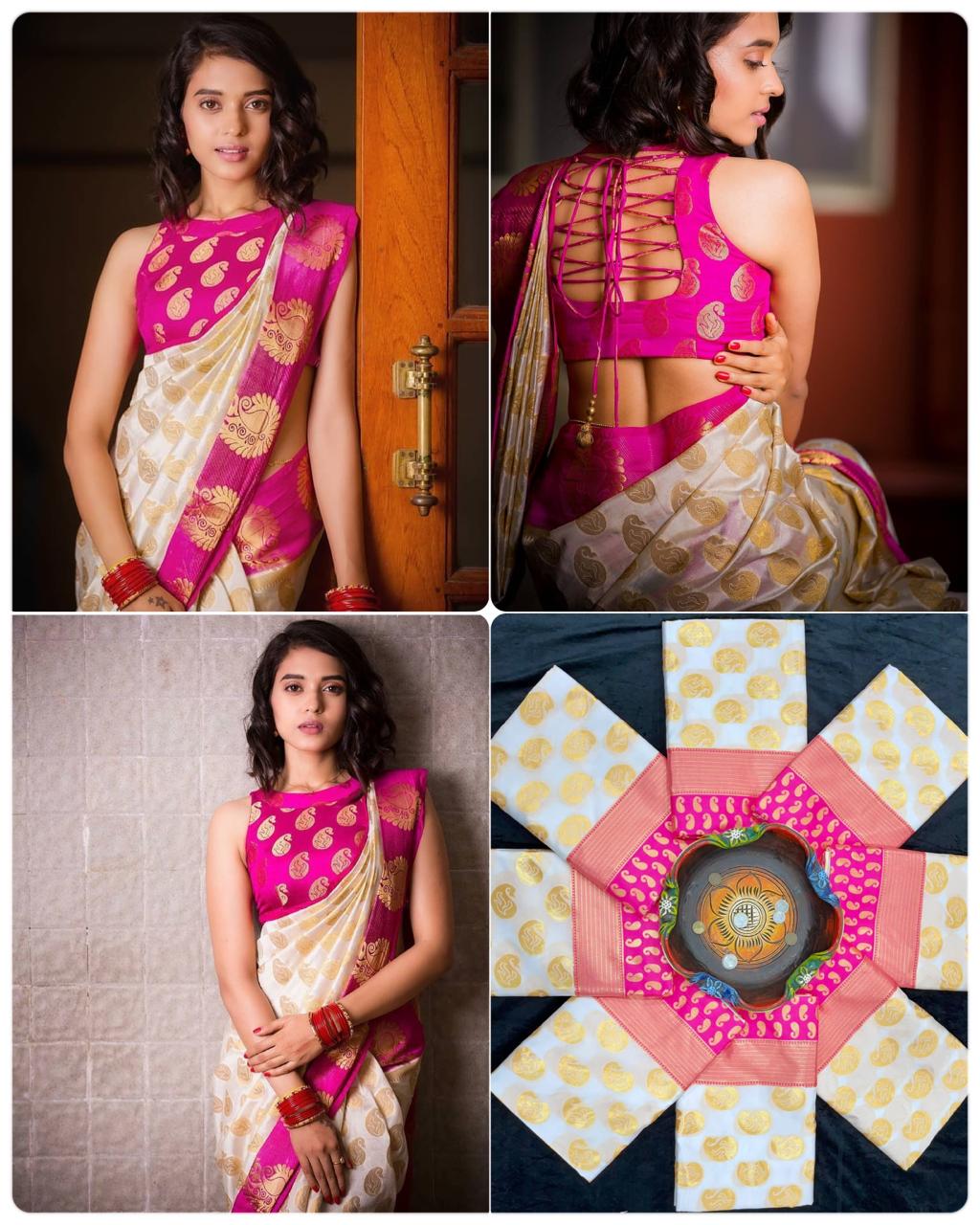 Lichi Silk Majesty Luxurious Soft Lichi Silk Saree with Rich Pallu & Exclusive All-Over Jacquard Work