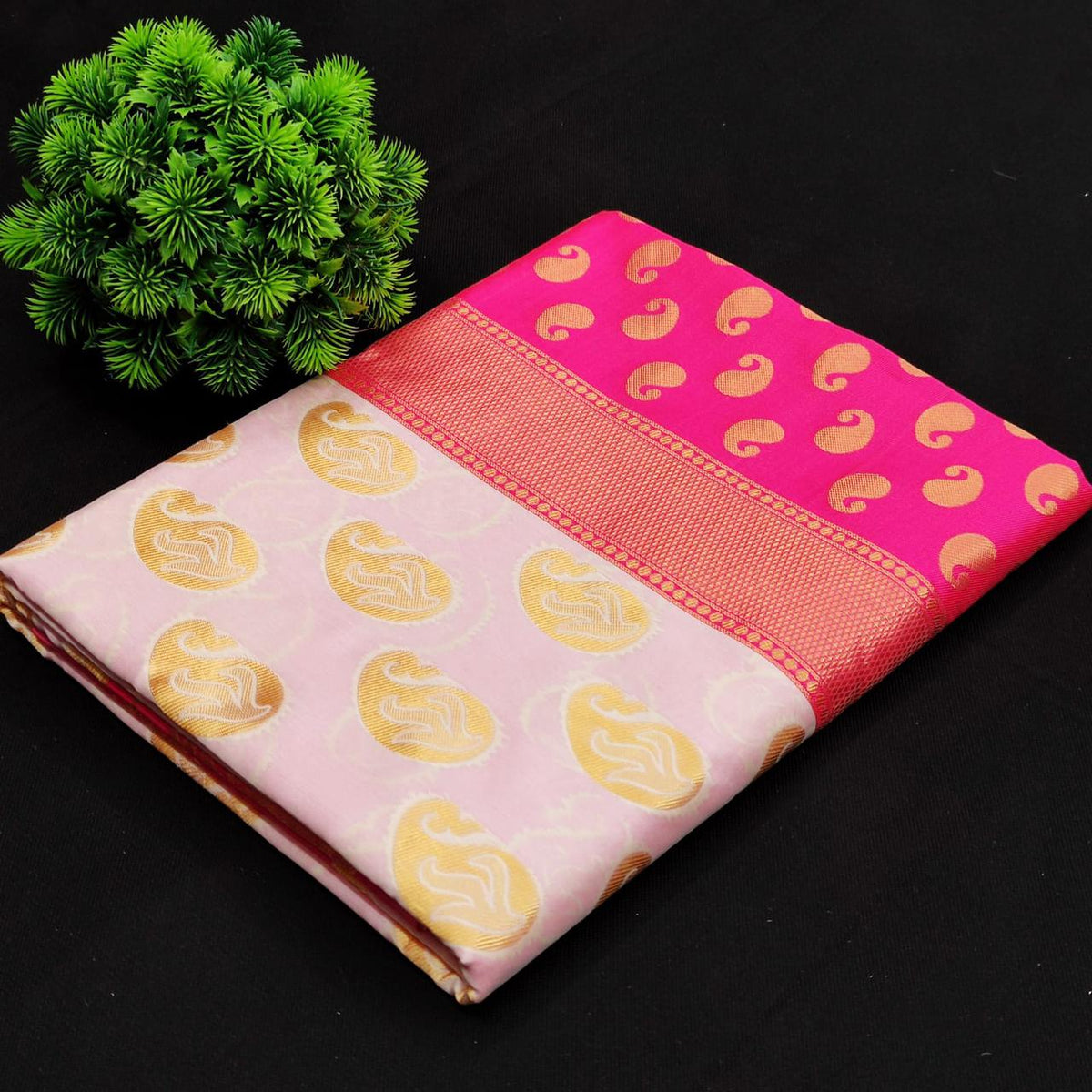 Lichi Silk Majesty Luxurious Soft Lichi Silk Saree with Rich Pallu & Exclusive All-Over Jacquard Work