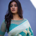 Lichi Silk Radiance Elegant Soft Lichi Silk Saree with Rich Pallu & Exclusive All-Over Jacquard Work