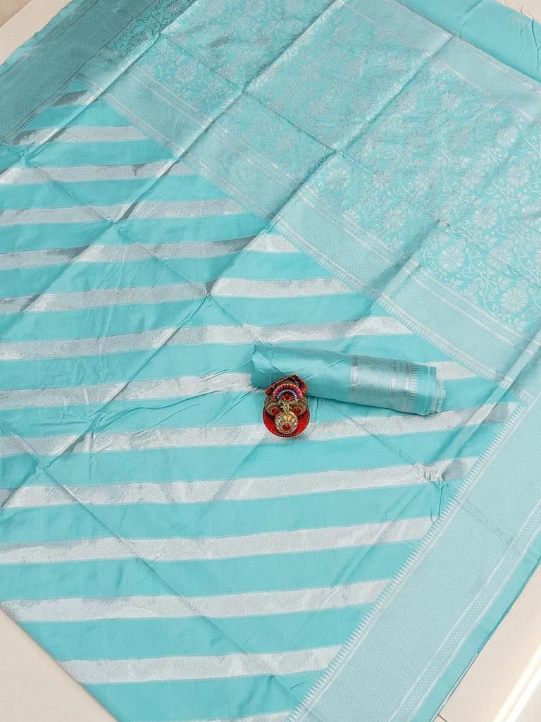 Lichi Silk Radiance Elegant Soft Lichi Silk Saree with Rich Pallu & Exclusive All-Over Jacquard Work