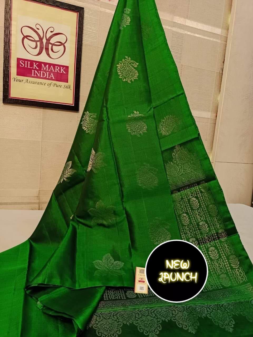Lichi Silk Heritage Elegant Soft Lichi Silk Saree with Rich Pallu & Exclusive All-Over Jacquard Work