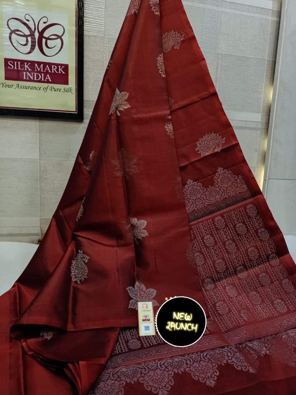 Lichi Silk Heritage Elegant Soft Lichi Silk Saree with Rich Pallu & Exclusive All-Over Jacquard Work
