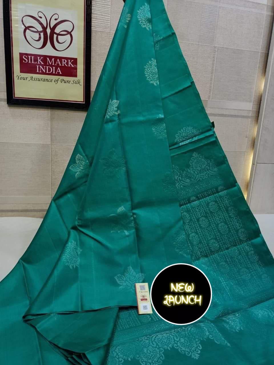 Lichi Silk Heritage Elegant Soft Lichi Silk Saree with Rich Pallu & Exclusive All-Over Jacquard Work
