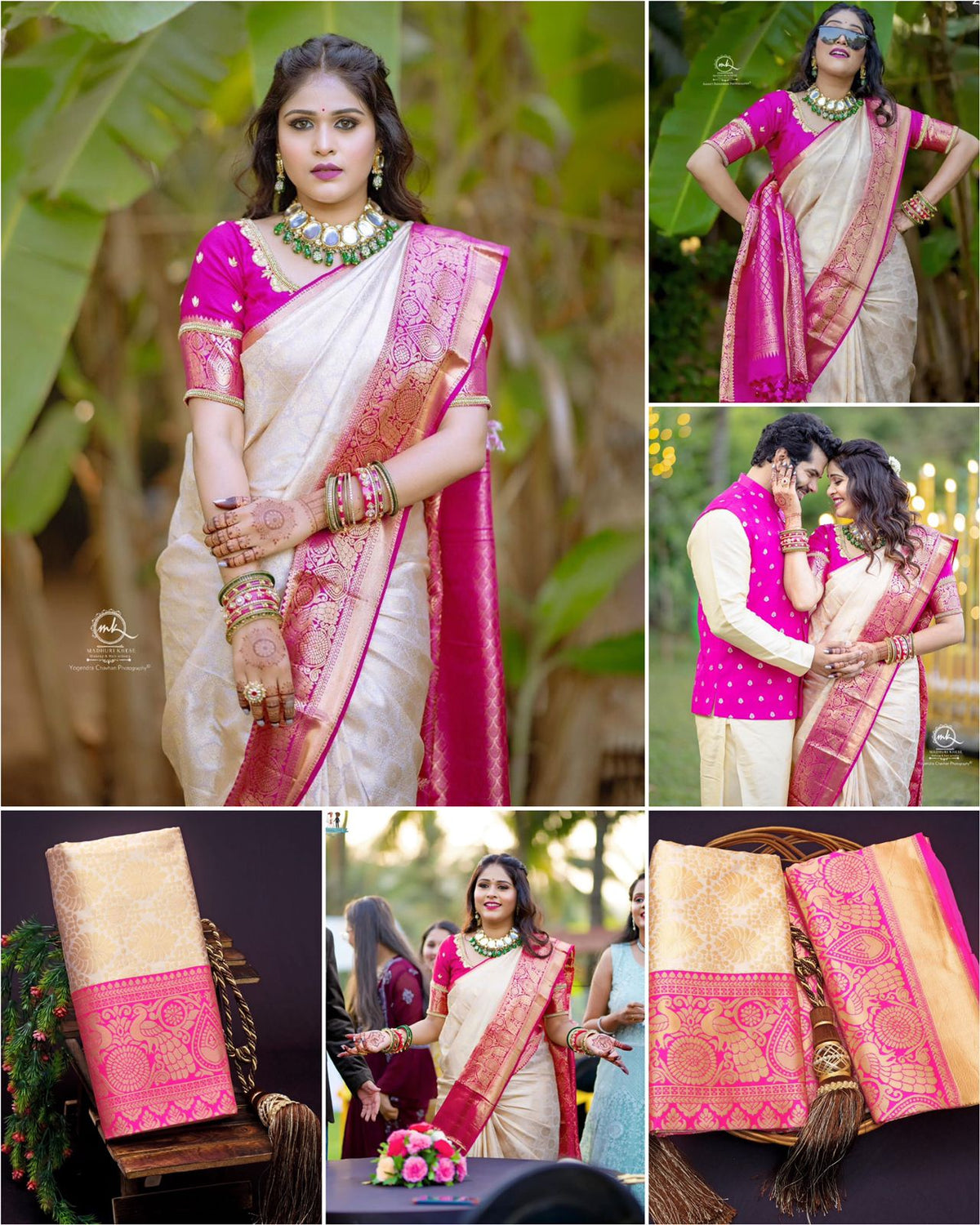 Lichi Silk Regal Charm Premium Soft Lichi Silk Saree with Rich Pallu & Exclusive All-Over Jacquard Work