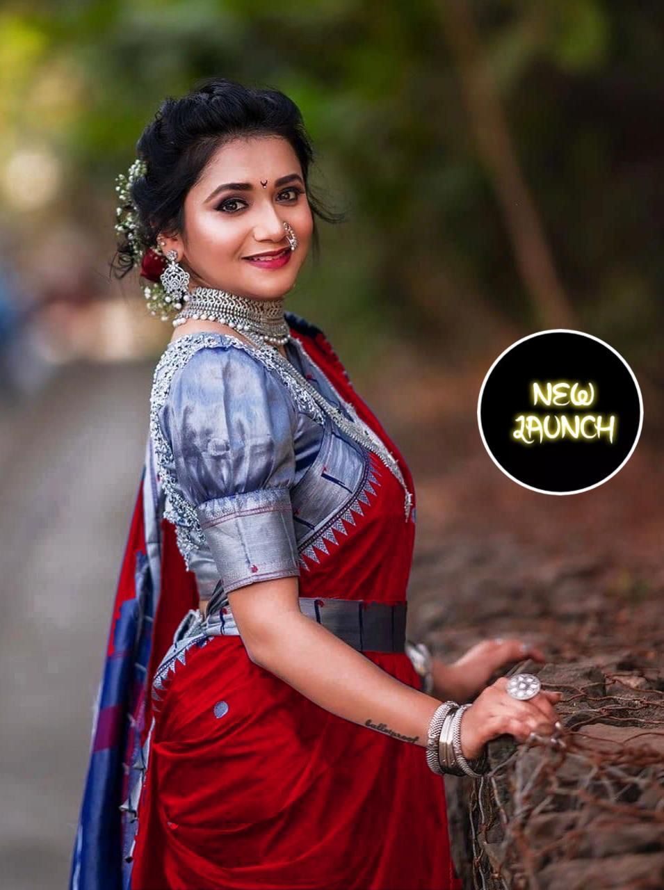 Lichi Silk Royalty Premium Soft Lichi Silk Saree with Rich Pallu & Exclusive Jacquard Work