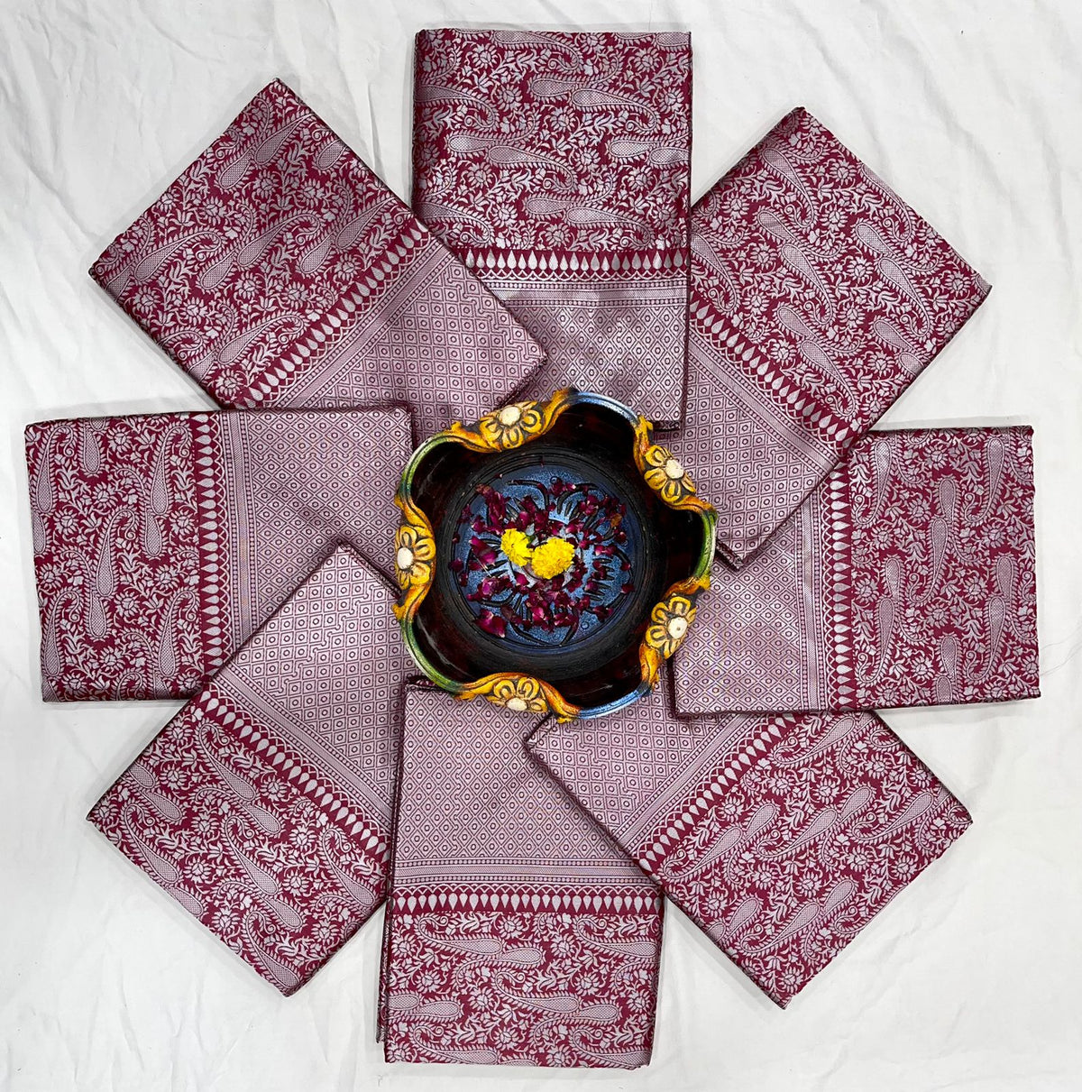Lichi Silk Royal Charm Soft Lichi Silk Saree with Rich Pallu & All-Over Jacquard Work