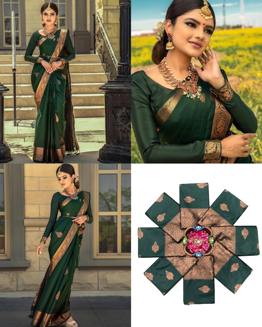 Lichi Silk Grace Soft Lichi Silk Saree with Rich Pallu & All-Over Jacquard Work
