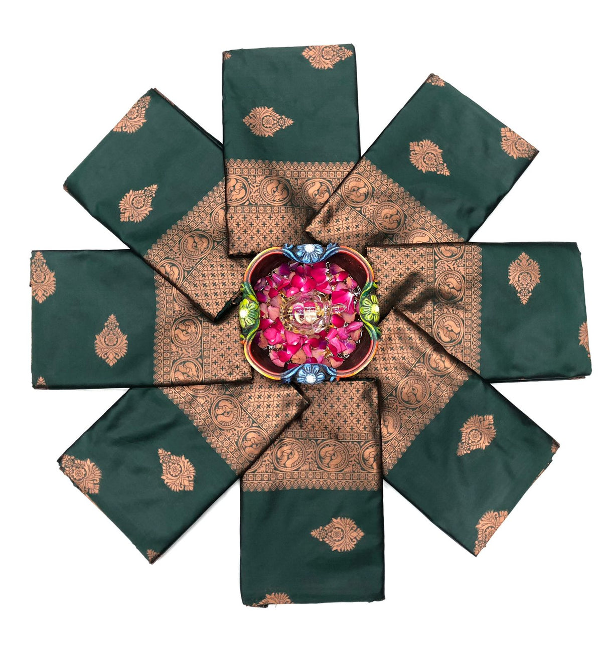 Lichi Silk Grace Soft Lichi Silk Saree with Rich Pallu & All-Over Jacquard Work