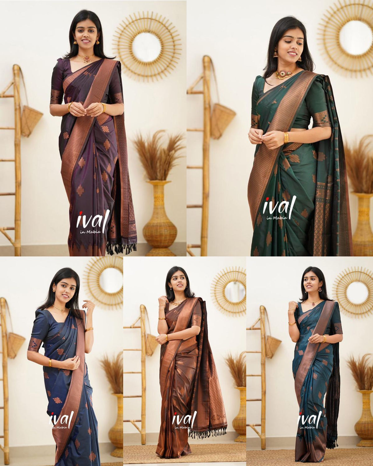 Lichi Silk Grace Soft Lichi Silk Saree with Rich Pallu & All-Over Jacquard Work