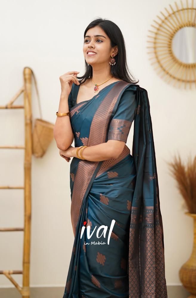 Lichi Silk Grace Soft Lichi Silk Saree with Rich Pallu & All-Over Jacquard Work
