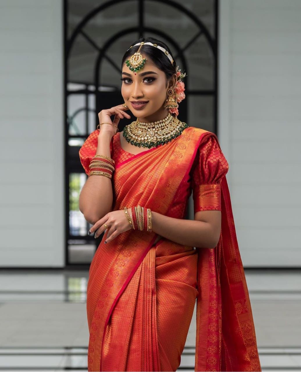chi Silk Regal Grace  Soft Lichi Silk Saree with Rich Pallu & All-Over Jacquard Work