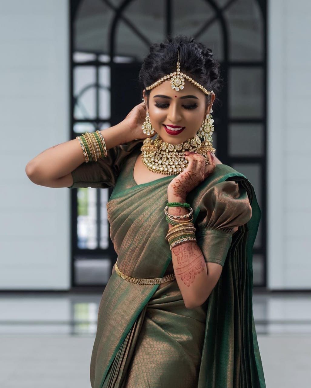 chi Silk Regal Grace  Soft Lichi Silk Saree with Rich Pallu & All-Over Jacquard Work