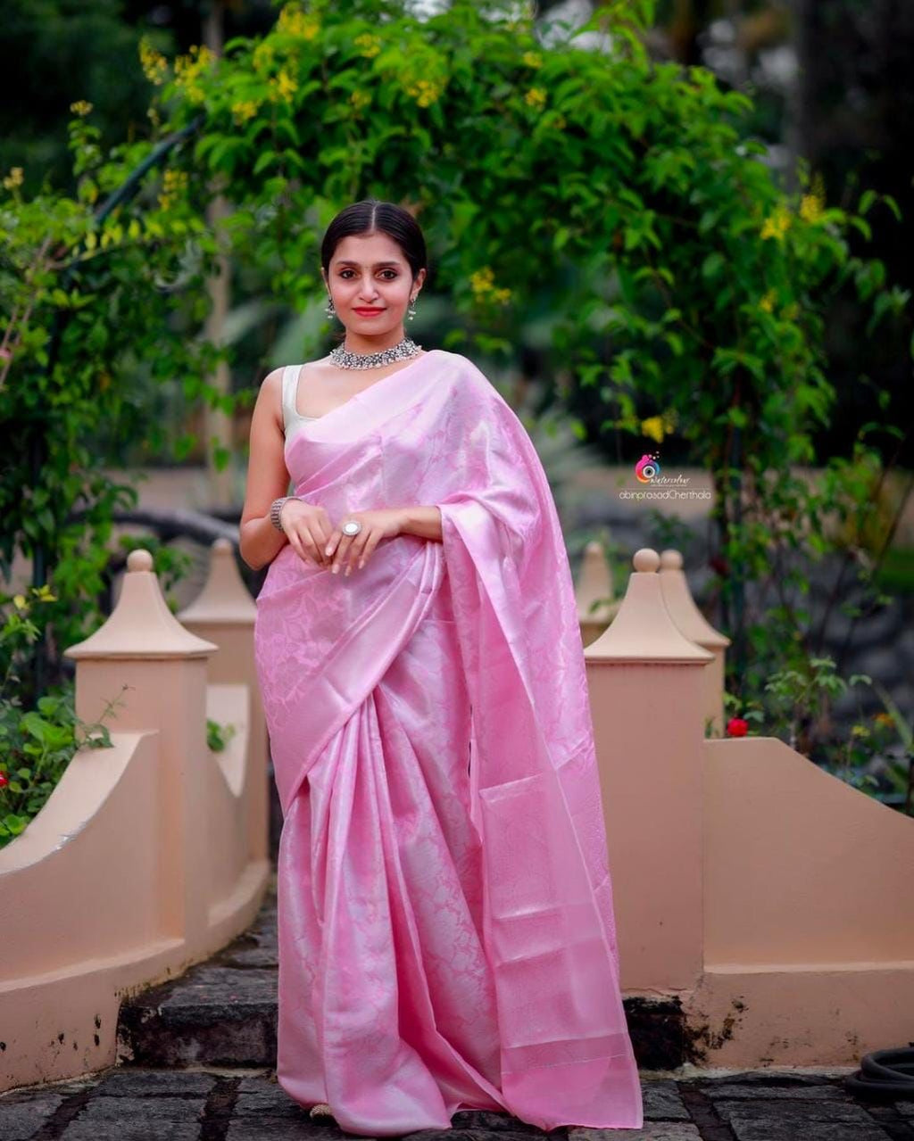 Majestic Lichi Charm Soft Lichi Silk Saree with Rich Pallu & Exclusive All-Over Jacquard Work