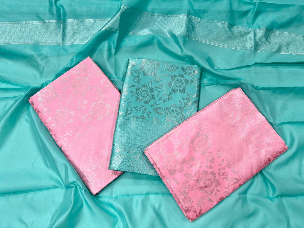 Majestic Lichi Charm Soft Lichi Silk Saree with Rich Pallu & Exclusive All-Over Jacquard Work