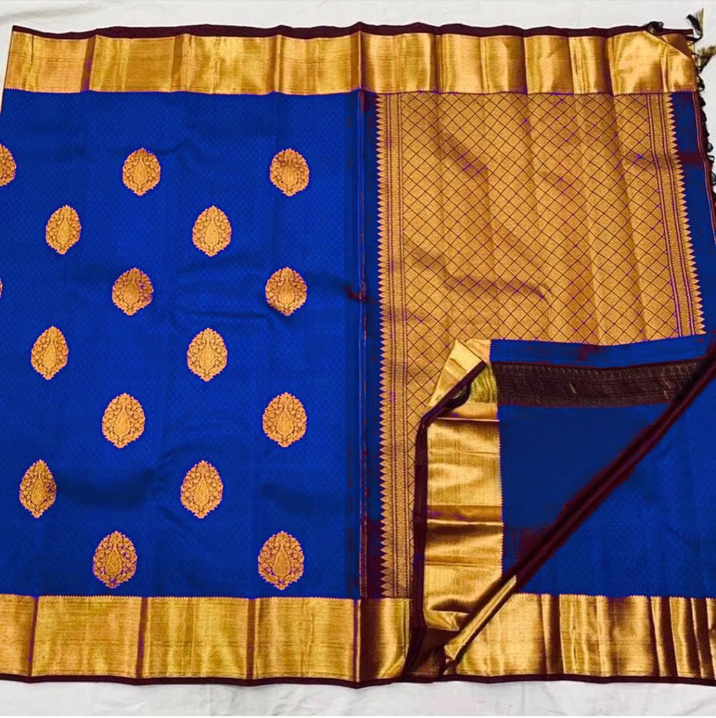 Lichi Silk Classic Grace Soft Lichi Silk Saree with Rich Pallu & All-Over Jacquard Work
