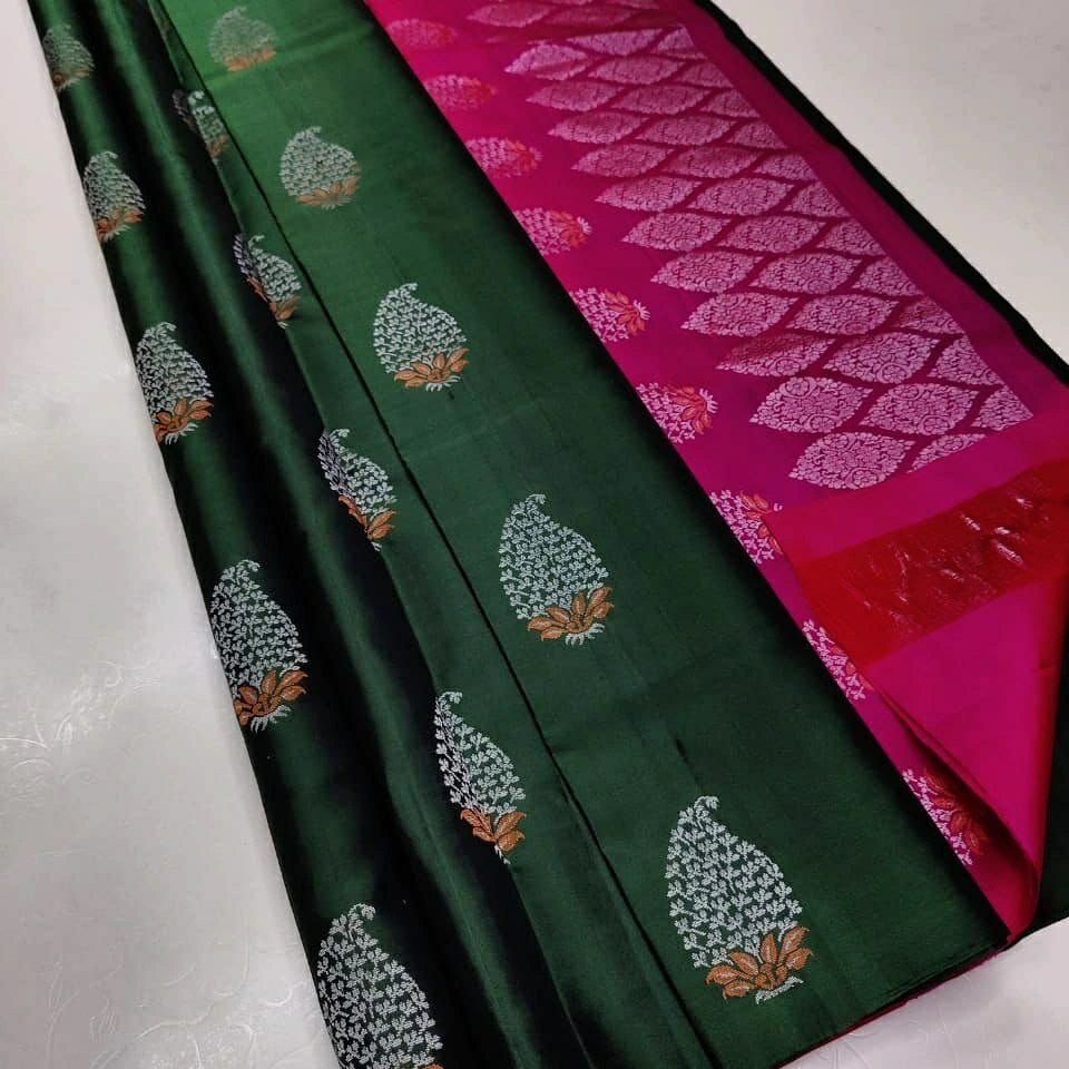 Elegant Lichi Royale  Soft Lichi Silk Saree with Rich Pallu & All-Over Jacquard Work