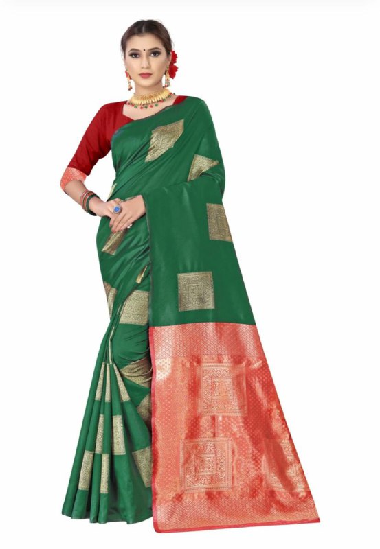 Majestic Lichi Aura  Luxurious Soft Lichi Silk Saree with Rich Pallu & Intricate All-Over Jacquard Work