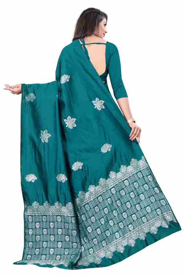 Lichi Silk Heritage Elegant Soft Lichi Silk Saree with Rich Pallu & Exclusive All-Over Jacquard Work