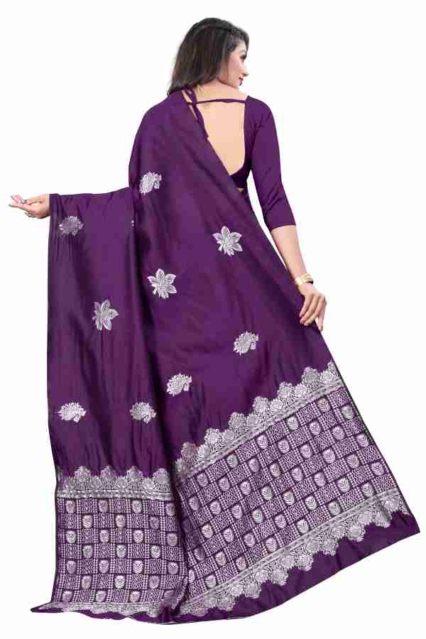 Lichi Silk Heritage Elegant Soft Lichi Silk Saree with Rich Pallu & Exclusive All-Over Jacquard Work